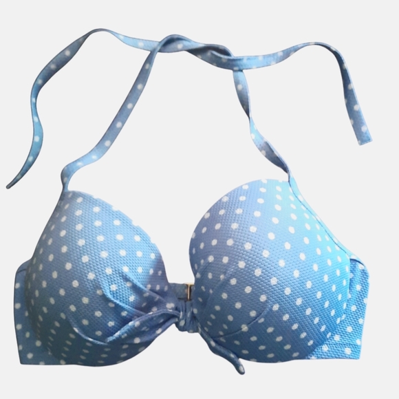 Shade & Shore Other - Shade & Shore Polka Dot Bikini Top Size 36 DD